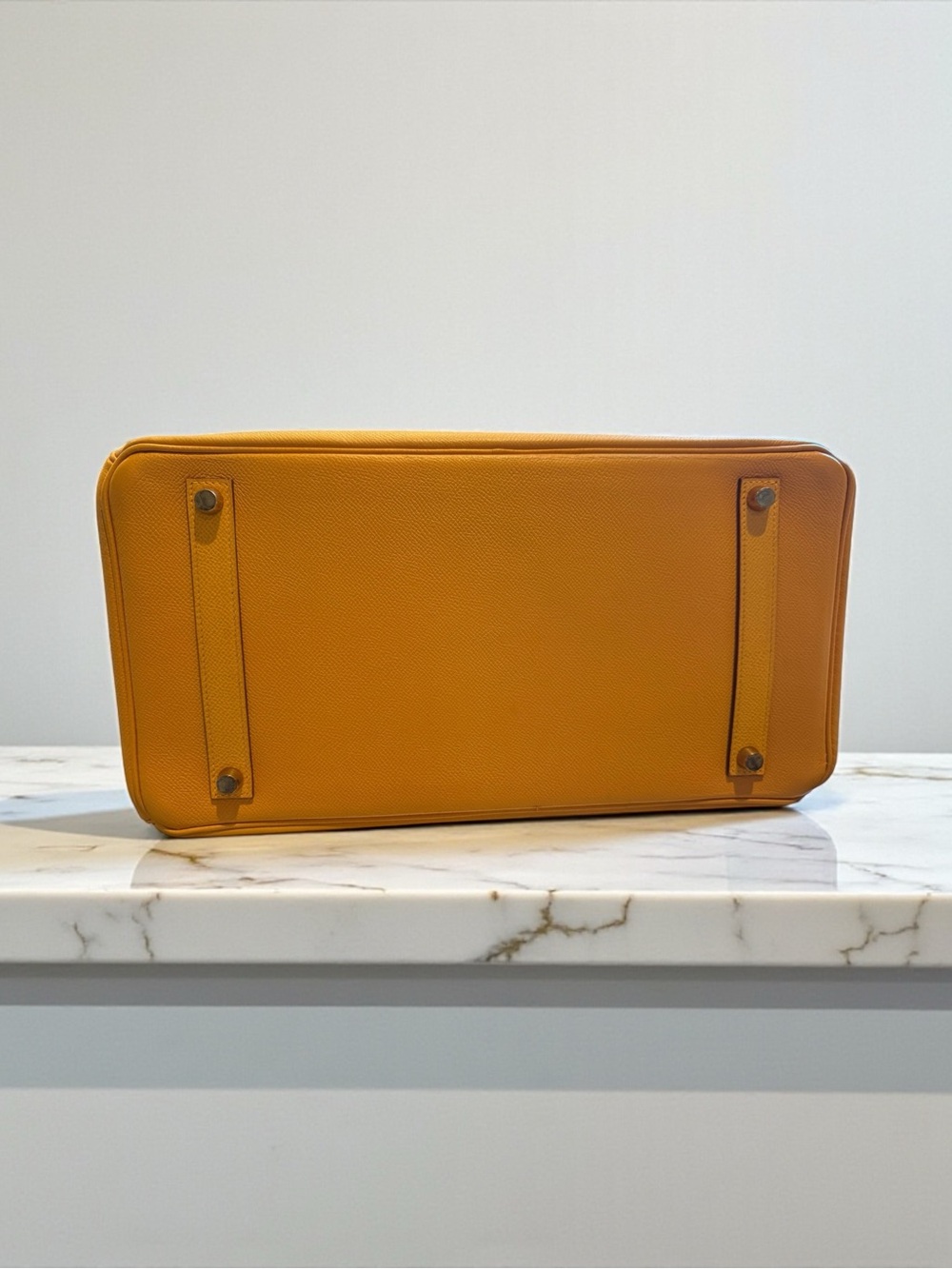 Hermès Birkin 35 — Yellow Epsom GHW | 2017 | Good Condition - Picture 12 of 16